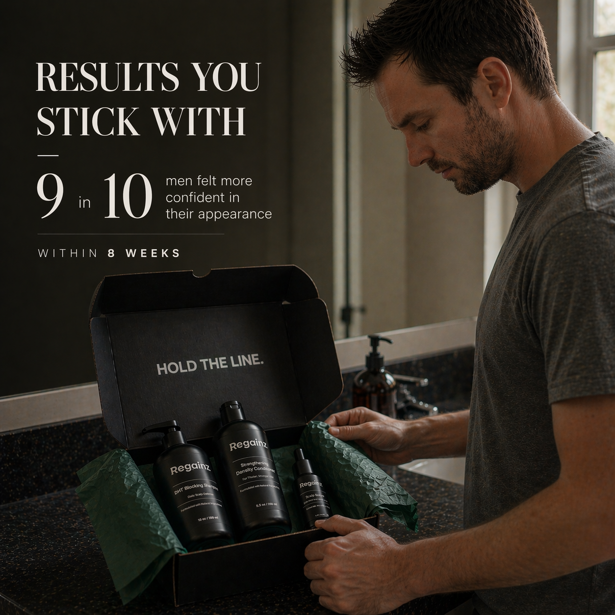 RegainZ™ 3-Step Protocol — The Complete Hair Regrowth Bundle